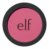 e.l.f. primer-infused matte blush pan with smooth, buildable color.
