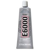 E6000 Hi Visc adhesive tube ready for versatile bonding across surfaces