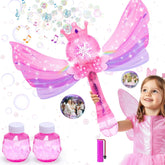 EagleStone Princess Wand pink – creates vivid bubbles for outdoor play.