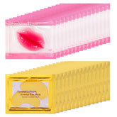 Eakroo 30-pairs lip and eye mask set displayed, gift-ready for bridesmaids.
