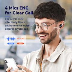 EarFun Free 2S ergonomic fit for comfortable all-day wear