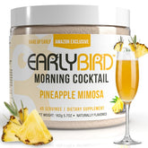 EarlyBird Pineapple Mimosa pour shows a bright start to the day with clean energy