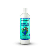 Earthbath Oatmeal and Aloe conditioner bottle shown for gentle conditioning.
