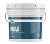 Earthborn Elements Borax Powder in a 1-gallon bucket for multipurpose cleaning.