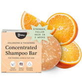 The Earthling Co. Shampoo Bar lather close-up for gentle cleansing.