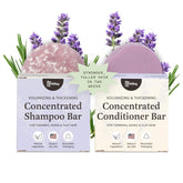 The Earthling Co. volumizing shampoo bar with wild lavender delivers a rich lather for fuller hair.