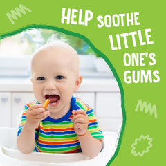 Earth's Best Organic Crunchy Sticks dissolvable texture close-up; teething snack detail