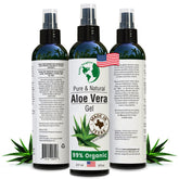 Earth's Daughter Aloe Gel bottle front view for pure hydration