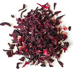 EarthWise Aromatics hibiscus flowers in 1lb bulk bag for tea blends