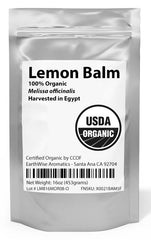 EarthWise Aromatics Lemon Balm harvested in Egypt for quality