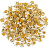 EarthWise Aromatics Organic Chamomile Flowers loose blooms for a calming tea ritual.