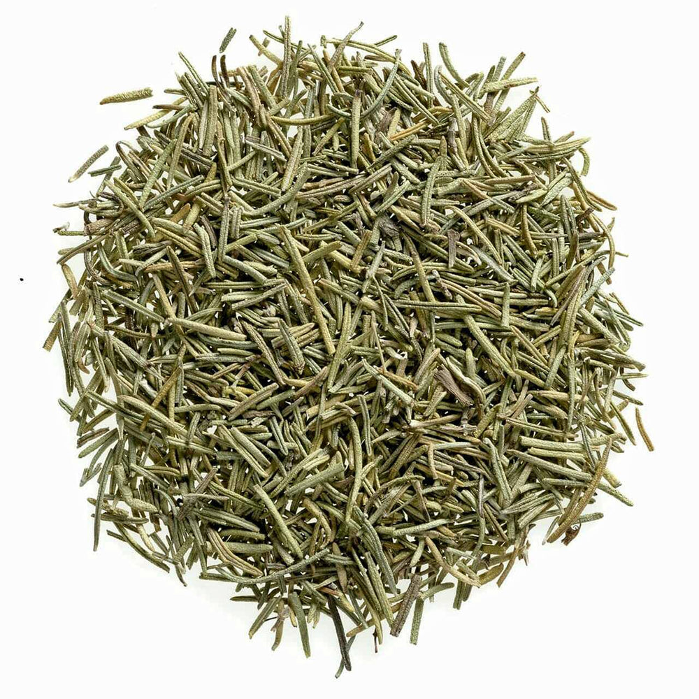EarthWise Aromatics rosemary leaves bottle for pantry-ready seasoning and aroma.