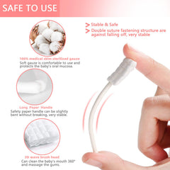 EASICUTI disposable infant gum cleaner, individually vacuum packed for hygienic use.