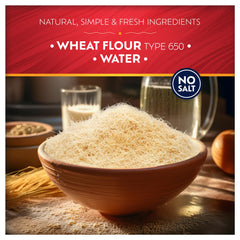 Eastanbul kataifi bulk dough allows easy shaping for creative pastries.