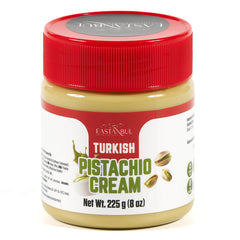 Eastanbul Pistachio Cream jar with silky texture for desserts.