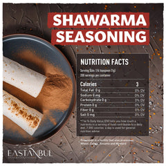 Close-up of Eastanbul shawarma spice blend with paprika and garlic notes