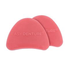 Easy Denture Quick Reline relined denture worn for comfort.