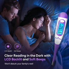 Easy@Home stores 30 readings to review cycle trends.