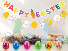 Compact 2.4 inch eggs ideal for Easter baskets and decorations.