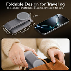 Eazpower MagSafe alignment provides precise charging for iPhone and accessories.