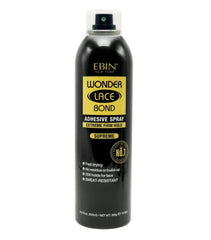 EBIN NEW YORK Wonder Lace Bond Spray packaging highlights premium lace wig adhesive.