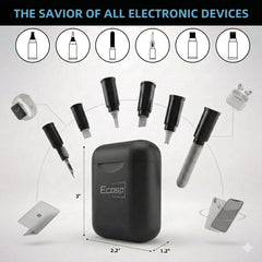 ECASP cleaner kit iPhone Type-C port cleaning tool for stable connections