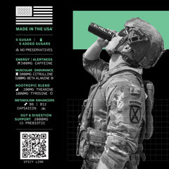 Echelon logo and nutrition details on can provide clear energy information