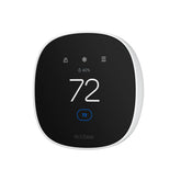 ecobee Smart Thermostat Essential display with color touchscreen for quick temperature changes.