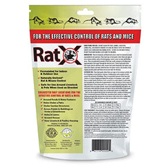 RatX pellets closeup showing texture for precise placement in spaces