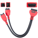 ecocstm 12-8 pin OBD2 adapter with SGW bypass enables reliable vehicle diagnostics.