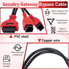 ecocstm 12pin-8pin connectors assembly highlights dual-port compatibility.