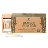 EcoFox Bamboo Cotton Swabs pack front highlights eco-friendly design