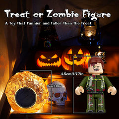 econoLED zombie figures showcase premium printing for collectible display