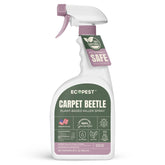 ECOPEST Carpet Beetle Spray bottle for fast on-contact kill on fabrics.
