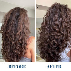 Ecoslay Orange Marmalade with flaxseed highlights frizz control and moisture retention