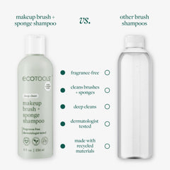 EcoTools sponge cleaner in action cleans makeup sponges and blenders effectively.