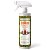 EcoVenger Bed Bug Killer 16oz bottle highlights plant-based formula for safe home use.