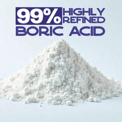 Ecoxall boric acid powder for laundry stain removal demonstrates versatile, fast-acting cleaning power.