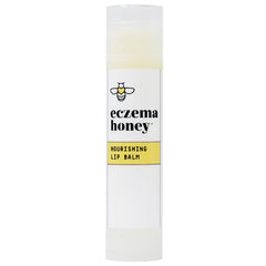 Eczema Honey Nourishing Lip Balm tube delivering long-lasting moisture for sensitive lips