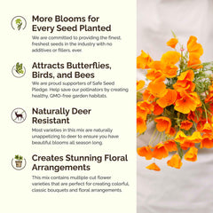Eden Brothers foxglove closeup showcases tall bells and rich color