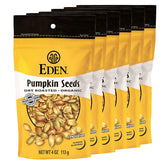 Eden pumpkin seeds in a bowl, protein-rich snack for any moment