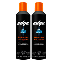 Edge Shaving Gel for Men bottle pour for easy dispensing and lather