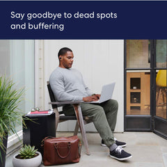 eero 6 coverage map shows up to 3,000 sq ft steady Wi-Fi