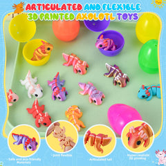 EFLSJIO articulated axolotl toys with movable joints for play