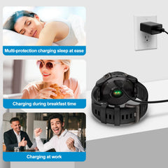 EGK USB-C charging cable plugged into a USB port for convenient charging.