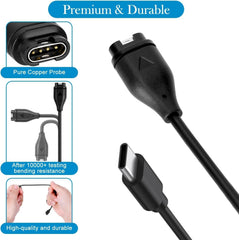 EGK USB-C cable with safety features helps protect devices from overheating or overcharging.