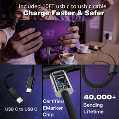 EGK universal charger works with Switch, iPhone, Galaxy, and MacBooks.