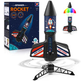 Eieymct Rocket Launcher base stand ready for outdoor play and easy setup.