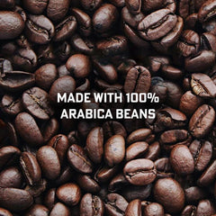 Eight O'Clock Original Arabica beans close-up, showing premium quality.
