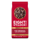Eight O'Clock Coffee The Original medium roast whole beans offer rich aroma for a comforting morning.